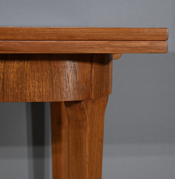 Image 1 of Scandinavische Teakhouten uitschuifbare tafel - 1960