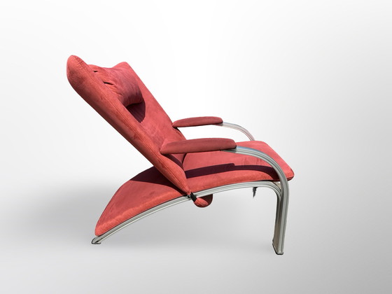 Image 1 of Mooie alcantare relax fauteuil WK spot 698