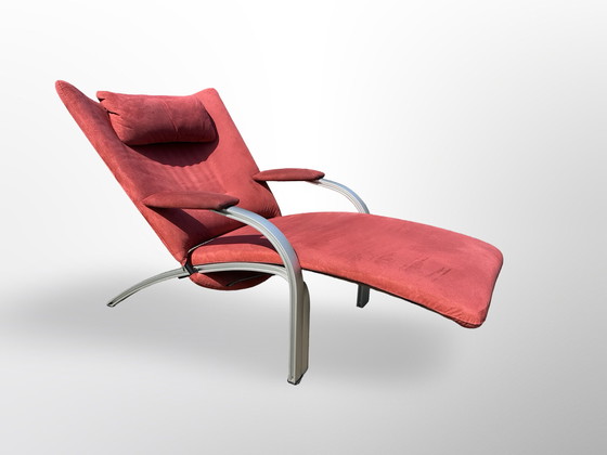 Image 1 of Mooie alcantare relax fauteuil WK spot 698