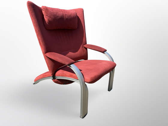 Image 1 of Mooie alcantare relax fauteuil WK spot 698