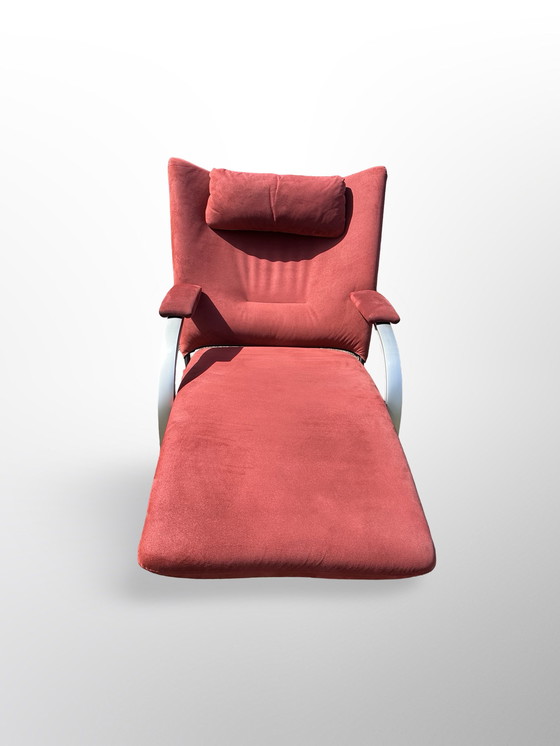 Image 1 of Mooie alcantare relax fauteuil WK spot 698