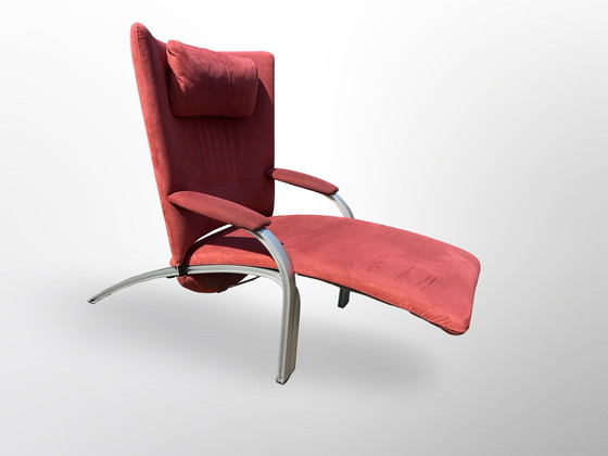 Image 1 of Mooie alcantare relax fauteuil WK spot 698