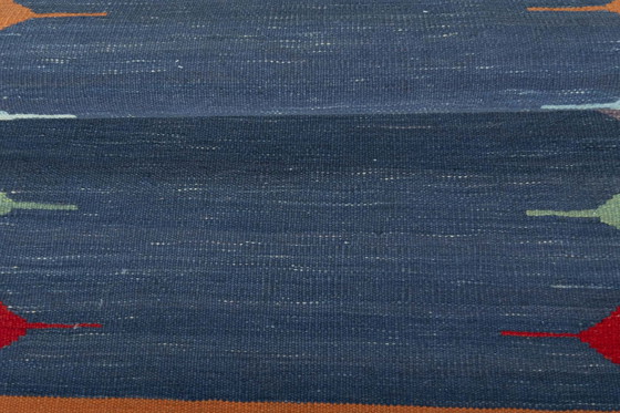 Image 1 of Handgeweven design kelim Fars - 112 X 93 cm (Nieuw)