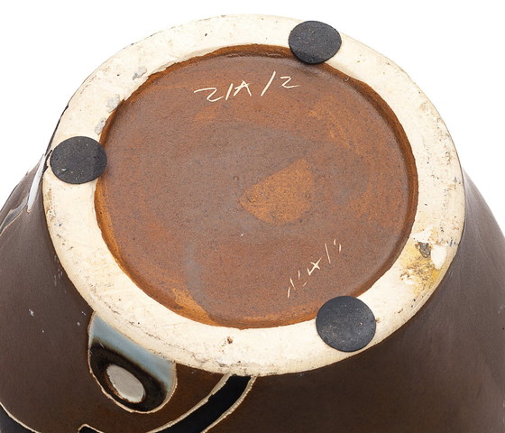 Image 1 of Art Deco Bruine Vaas