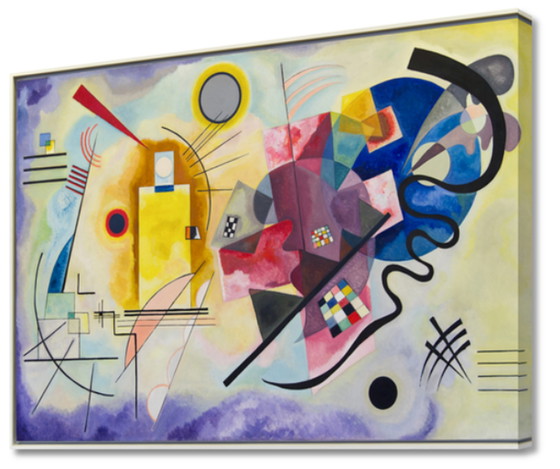 Image 1 of Wassily Kandinsky---Jaune-Rouge et Bleu ( op canvas )