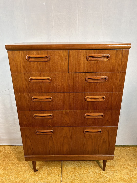 Image 1 of Mid Century Retro Vintage Teak ladekast Gplan 1960-1970