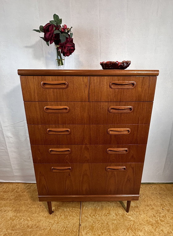 Image 1 of Mid Century Retro Vintage Teak ladekast Gplan 1960-1970