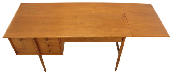 Image 1 of Drexel Parallel Series drop leaf bureau 'Bakersfield' vintage