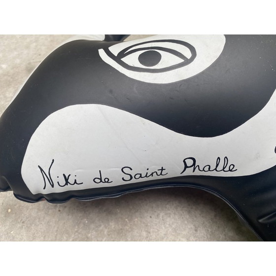 Image 1 of Vintage opblaasbare neushoorn sculptuur van Niki de Saint Phalle voor Flammarion, 1999