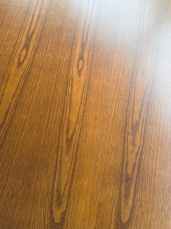 Image 1 of Vintage ronde eettafel Palissanderhout