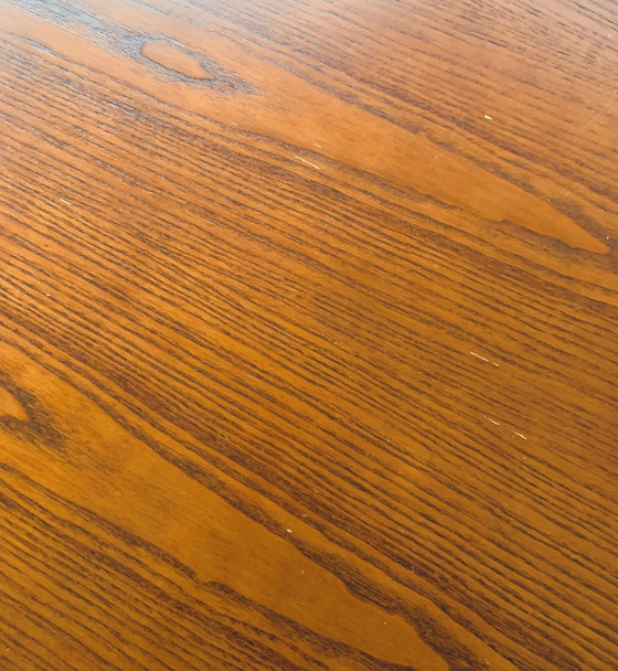 Image 1 of Vintage ronde eettafel Palissanderhout