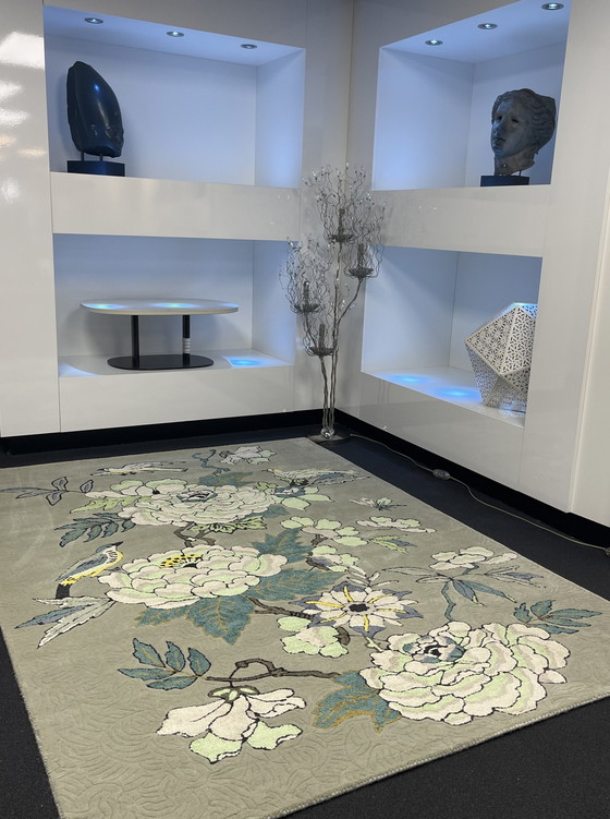 Image 1 of Brink & Campman Wedgwood Paeonia Mint Tapijt