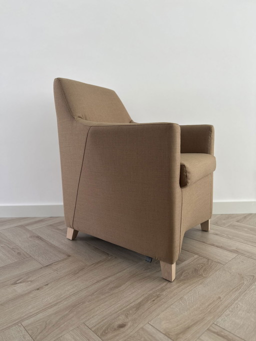 Leolux Calinda Taupe Fauteuil