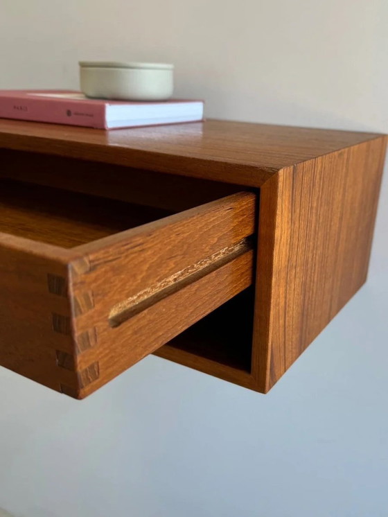Image 1 of Vintage Wandkastje Kai Kristiansen Teak