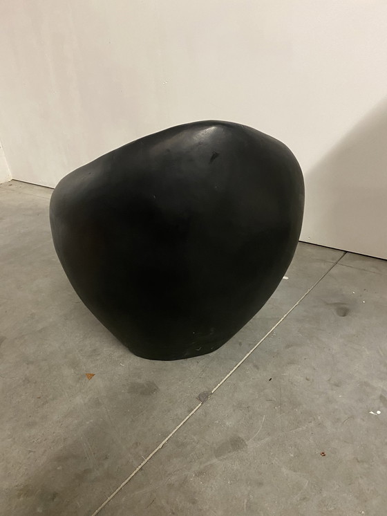 Image 1 of Breit Egg Chair zwart hout