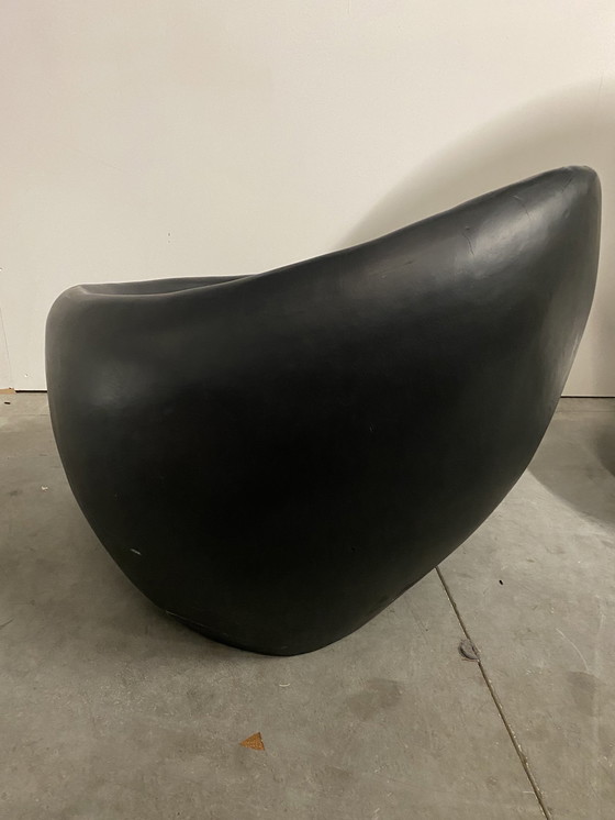 Image 1 of Breit Egg Chair zwart hout