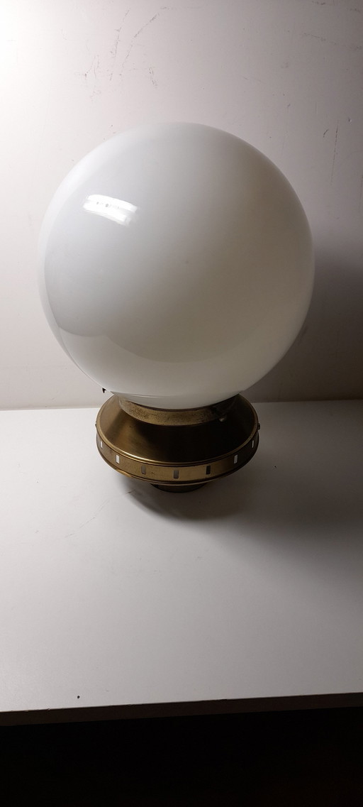 Bollamp Groot. Plafondlamp. Vintage.