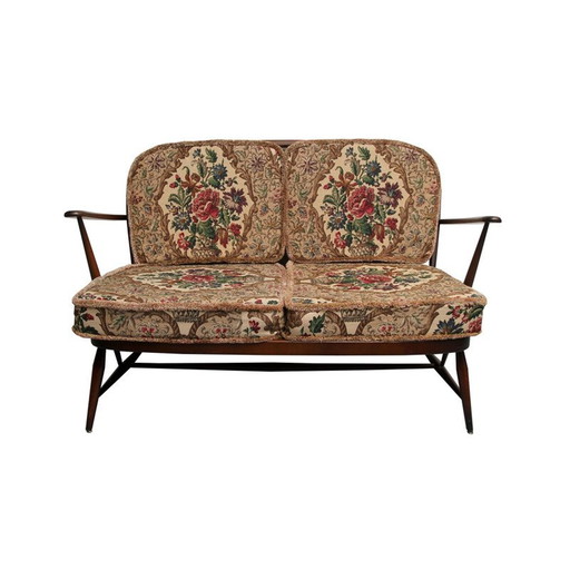 Vintage 2-zits britishsofa van Luigi Ercolani voor Ercol, jaren 1950