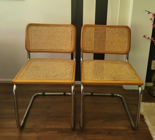 2x Thonet Cesca stoel