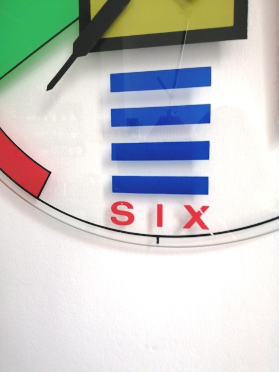 Image 1 of Vintage wandklok Nextime Memphis