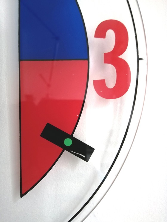 Image 1 of Vintage wandklok Nextime Memphis