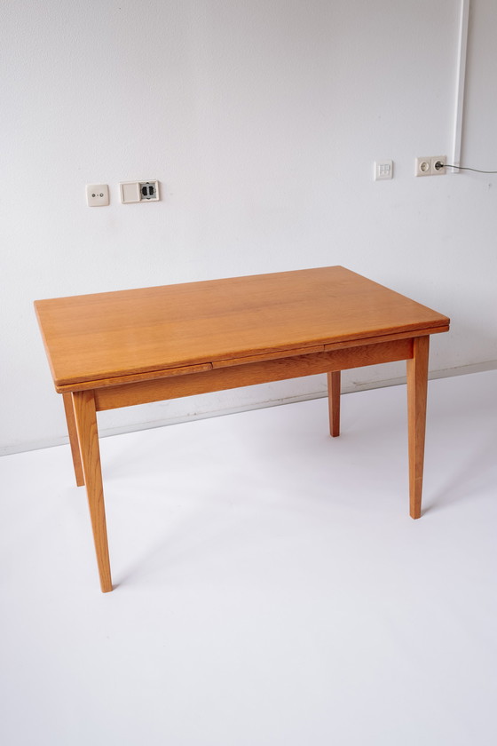 Image 1 of Vintage uitschuifbare eettafel