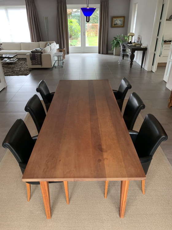 Image 1 of Handgemaakte eetkamer tafel