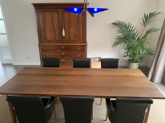 Image 1 of Handgemaakte eetkamer tafel