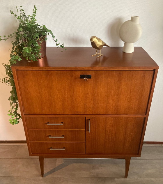 Image 1 of Vintage secretaire,mid-board