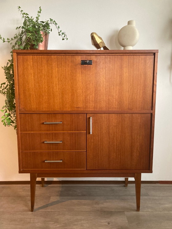 Image 1 of Vintage secretaire,mid-board