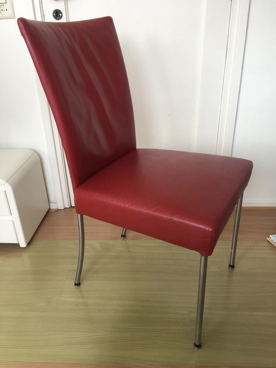 Image 1 of 4x Bert Plantagie eetkamerstoel