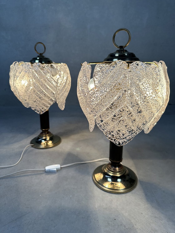 Image 1 of 2x vintage Italiaanse tafellampen