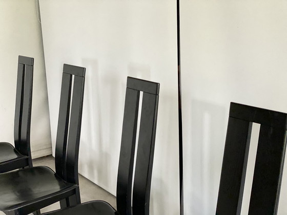 Image 1 of 4x Pietro Constantini stoelen