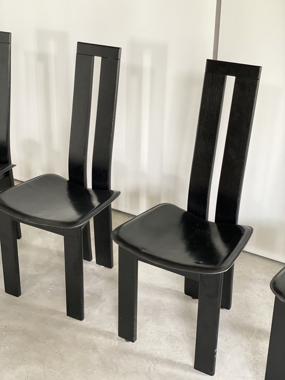 Image 1 of 4x Pietro Constantini stoelen