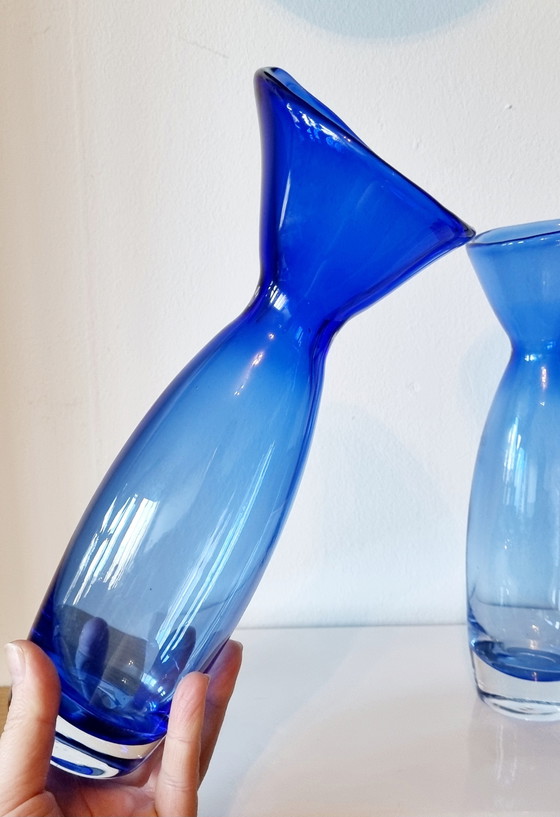 Image 1 of 2x Vintage Iittala vaas