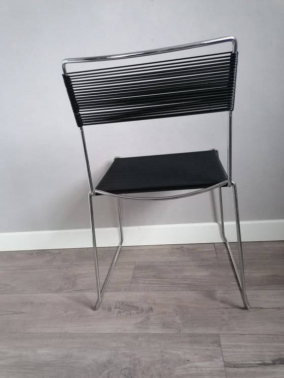 Image 1 of 4x Giandomenico Belotti spaghetti chair