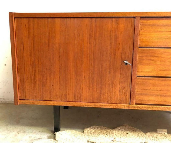 Image 1 of Vintage Deens lowboard, dressoir, jaren 60