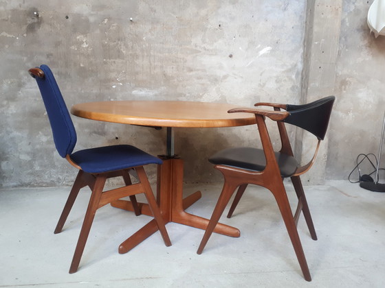 Image 1 of Vintage ronde deense tafel