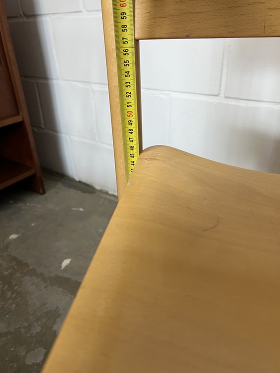 Image 1 of Set van 4 vintage stapelstoelen