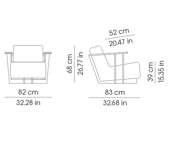 Image 1 of 5x Neil David Coppens model F2 door fauteuils