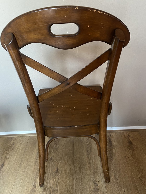 Image 1 of 5x Art deco kruisstoelen crosschairs