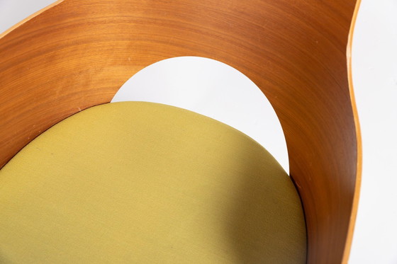 Image 1 of Set van 6 Scandinavisch Design 'Cortina' kuipstoelen van Gunilla Allard