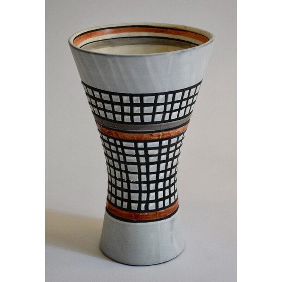 Image 1 of Vintage keramische kornetvaas van Roger Capron, 1950