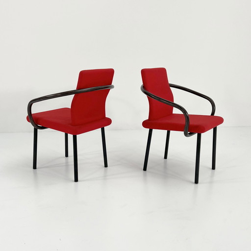 Mandarijn Stoel Van Ettore Sottsass Voor Knoll, 1980S