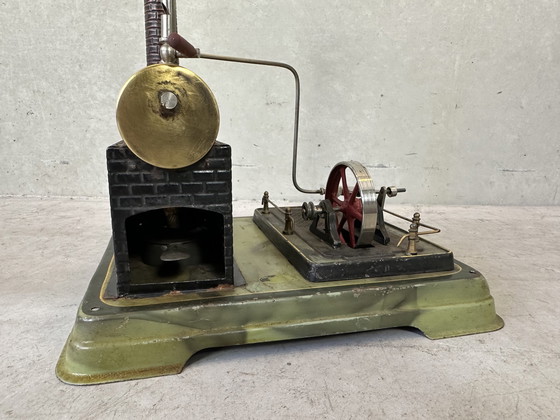 Image 1 of Vintage blikken speelgoed - de stoommachine