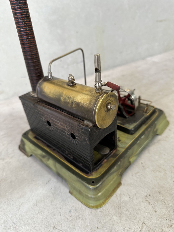 Image 1 of Vintage blikken speelgoed - de stoommachine