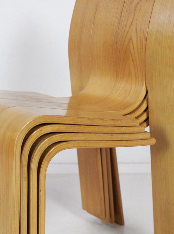 Image 1 of Strip Chairs By Gijs Bakker For Castelijn, 70'S