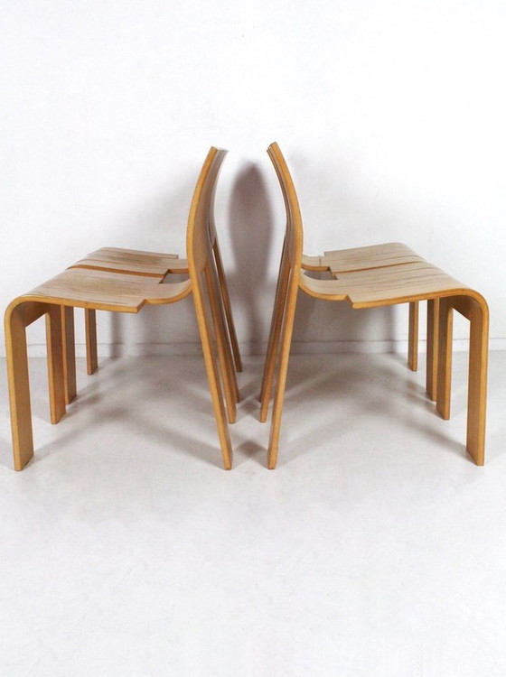 Image 1 of Strip Chairs By Gijs Bakker For Castelijn, 70'S