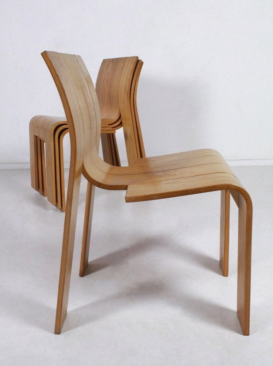 Image 1 of Strip Chairs By Gijs Bakker For Castelijn, 70'S