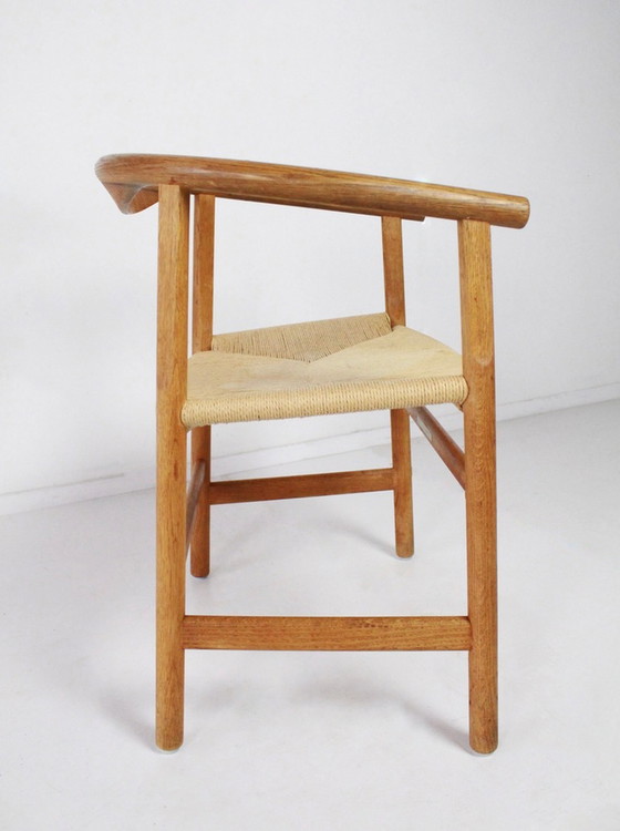 Image 1 of Deense design armstoel Hans J Wegner voor PP Møbler